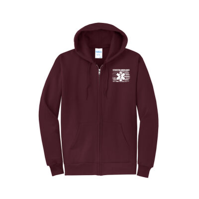 Stockton Ambulance - Core Fleece Full Zip Hooded Sweatshirt Thumbnail