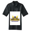 Heavyweight Cotton Pique Polo with Pocket Thumbnail